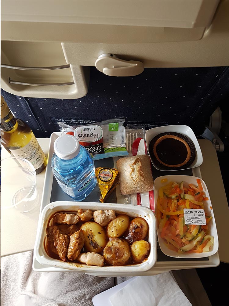 manger menu AirFrance