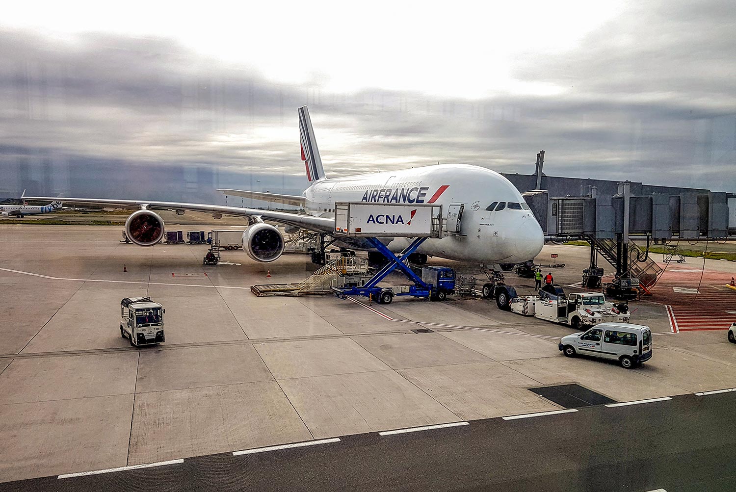 prendre l'avion avec AirFrance