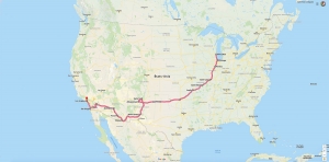 carte route 66